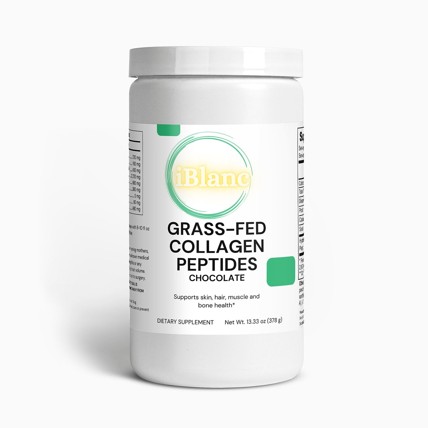 Grass-Fed Collagen Peptides Powder (Chocolate)