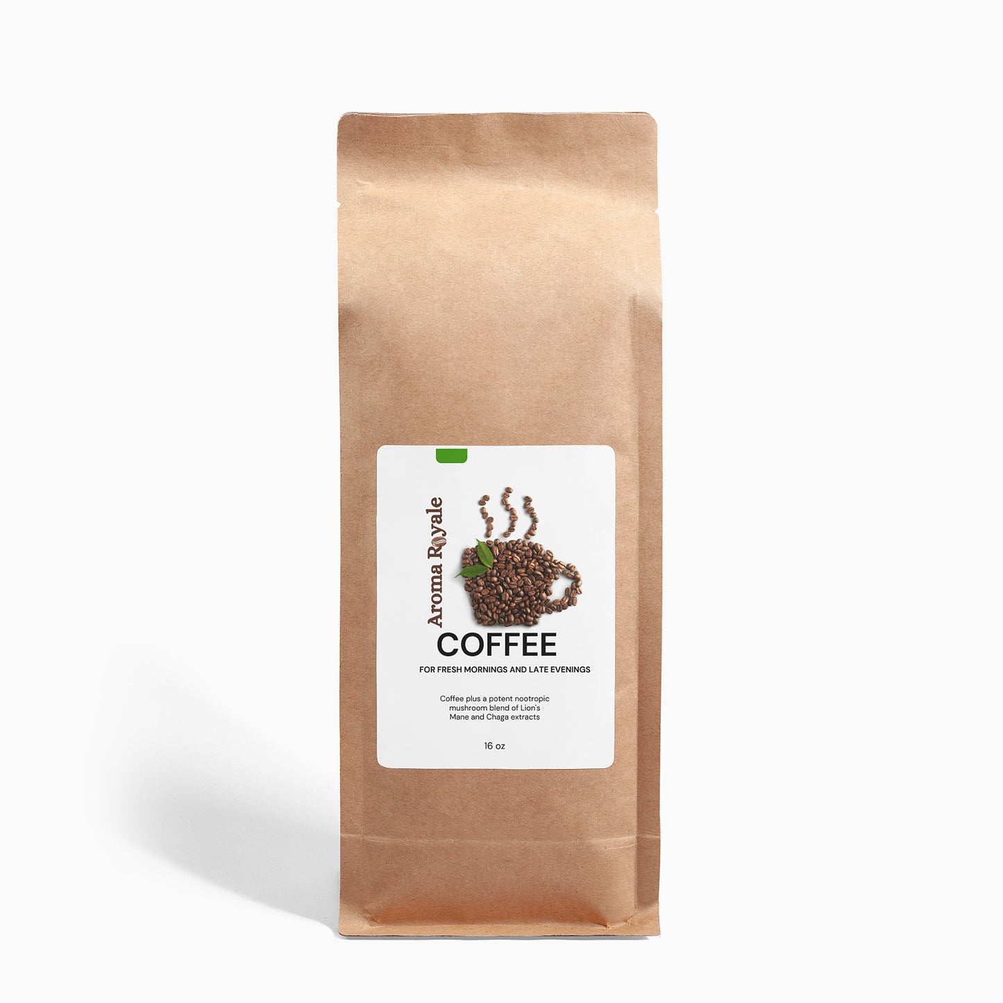 Mushroom Coffee Fusion - Lion’s Mane & Chaga 16oz